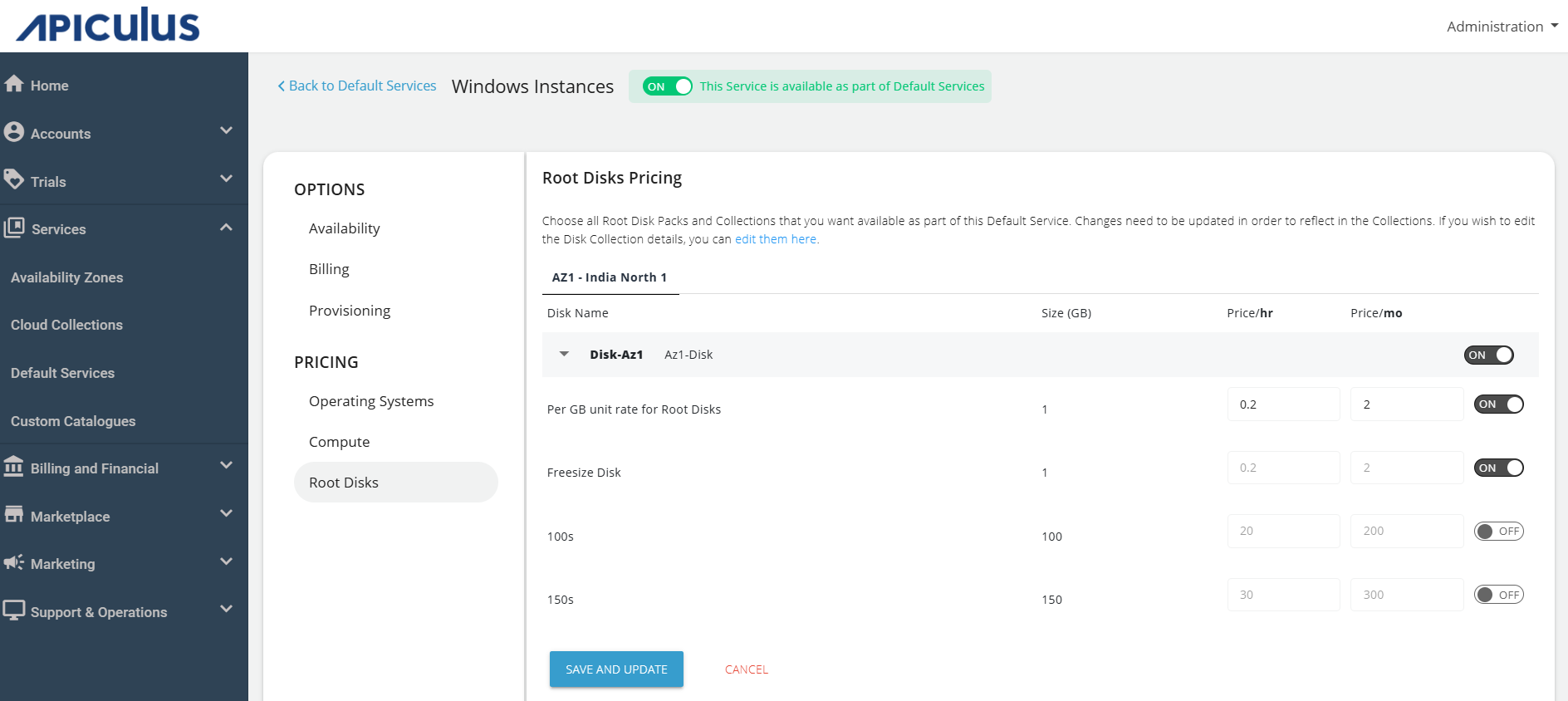 Configuring Windows Instances